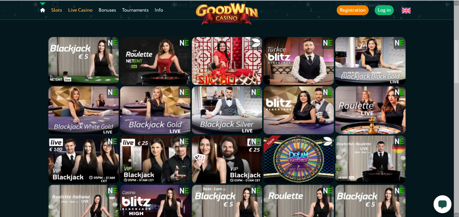 goodwin casino free spins